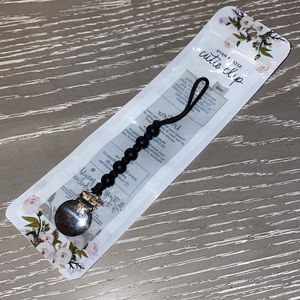 Ryan & Rose Cutie PAT cutie clip pacifier clip black